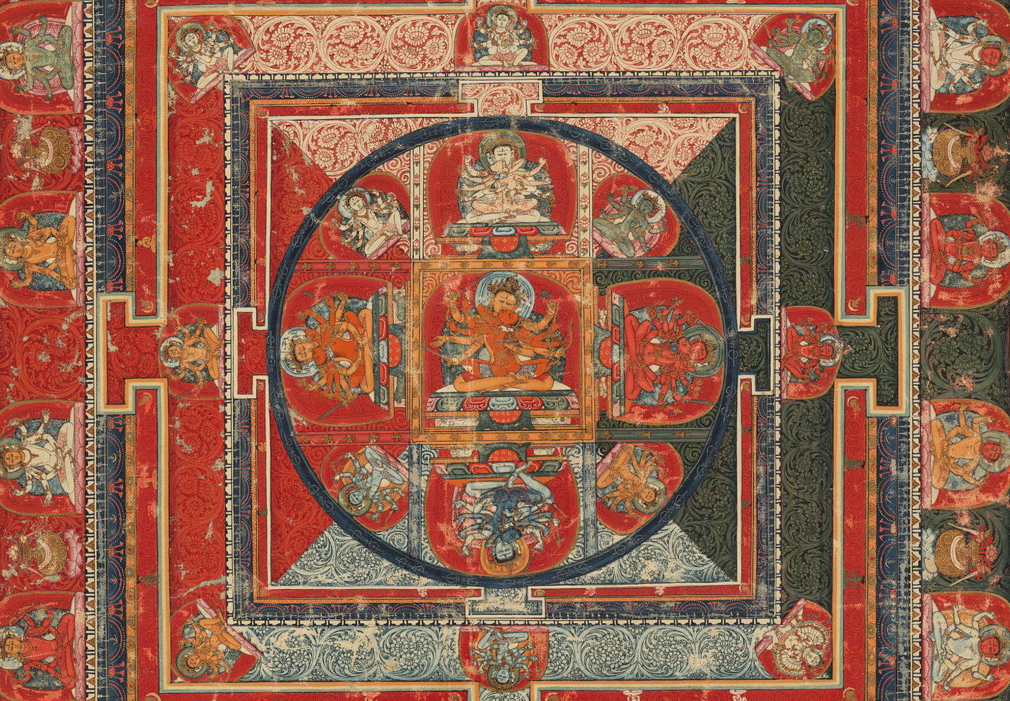 Another sculpture of Bodhisattvas