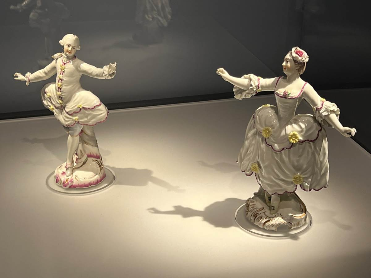 Another view of the French Decorative Arts exhibition